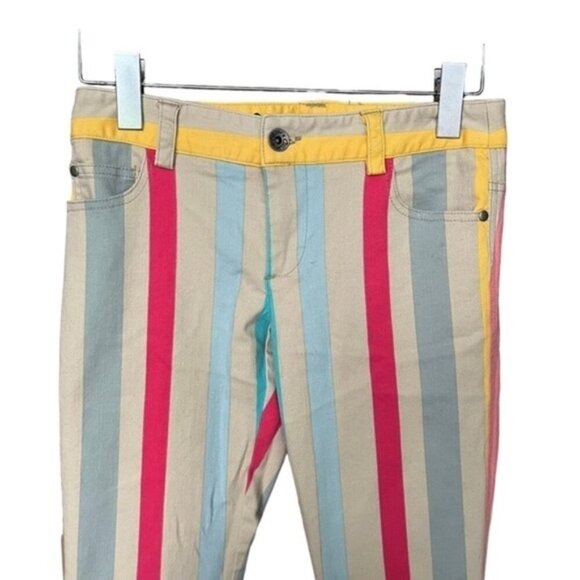 Alice + Olivia by Stacey Bendet Striped Pants Women‎ Size 2 - Picture 3 of 12